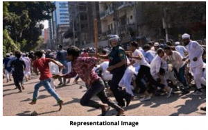 The annual report of atrocities on minorities in Bangladesh said that about 319 families and temples were looted while 173 businesses were vandalised in 2022.