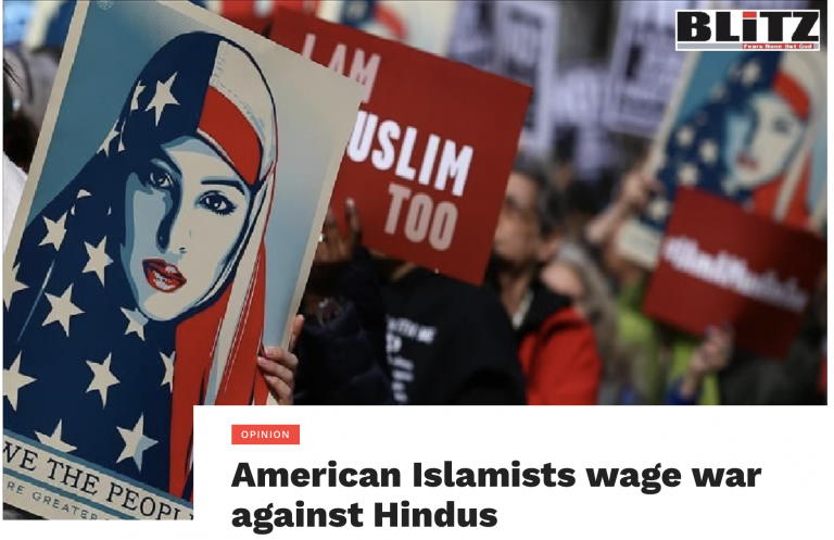 American Islamists wage war against Hindus