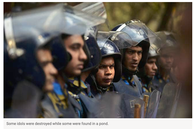 14 Hindu Temples Vandalised In Bangladesh: Police