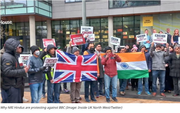 "Until Leicester, British Hindus ascribed the BBCs bias to VPCC, 'vestigial post-colonial condescension', an unconscious bias a relic of 'past glories when white supremacists enslaved millions of Indians, but that view of the BBC, changed with Leicester".