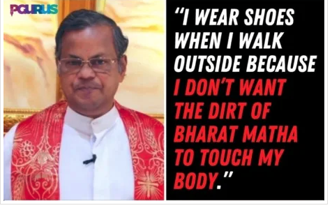 Fr. George Ponnaiah is accused of making derogatory comments against Hindus 