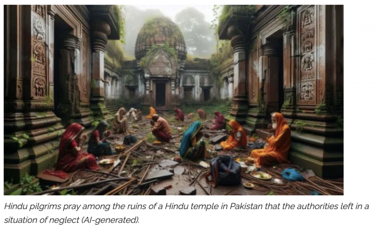 Pakistan:- Fake charges and devastations of temples